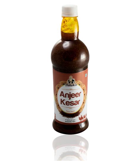 Ashok S Anjeer Kesar Syrup Ml Buy Ashok S Anjeer Kesar Syrup