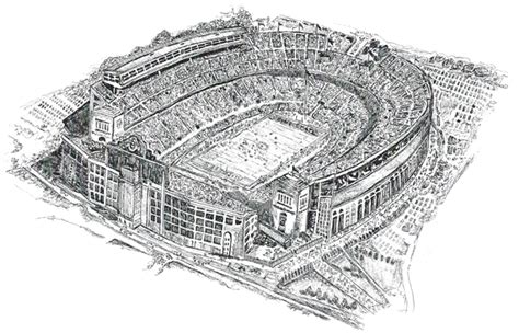 Football Stadium Sketch At Explore Collection Of