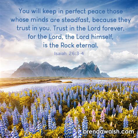 Peace Eternal Brenda Walsh Scripture Images