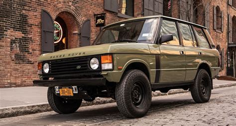 A Range Rover Restomod On The Mean Streets Of Brooklyn Classic Driver Magazine