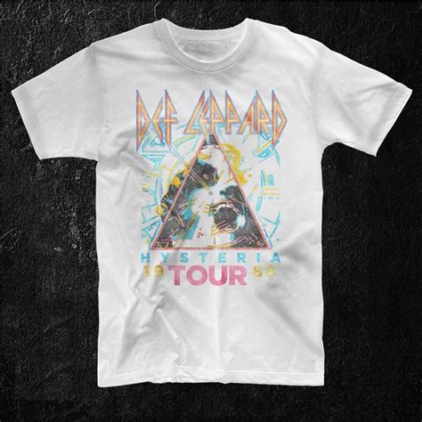 Jual Kaos Band DEF LEPPARD HYSTERIA TOUR 88 VINTAGE Shopee Indonesia