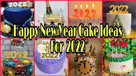 Happy New Year 2022 Cake Decorating Ideas Happy New Year Designs For