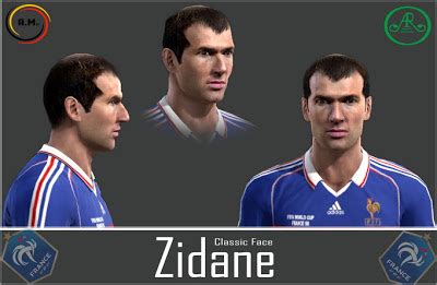 Ultigamerz Pes Zinedine Zidane Classic Face