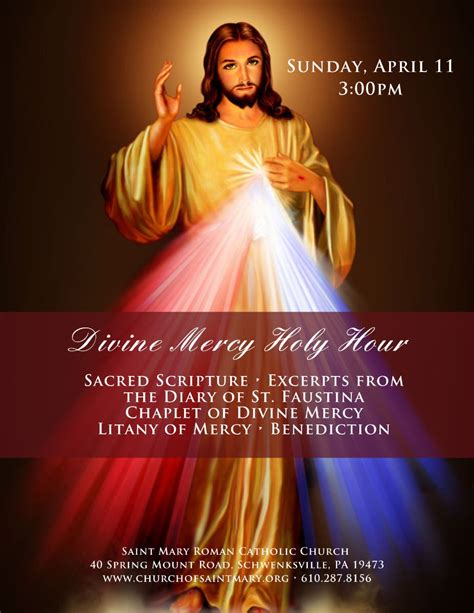 Apr 11 Divine Mercy Sunday Perkiomen Valley Pa Patch