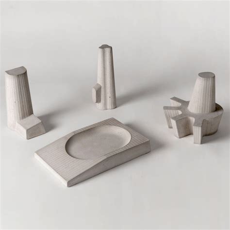 Liliana Ovalle creates mini concrete sculptures based on brutalist ...