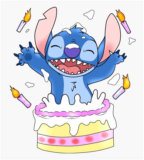 Transparent Happy Birthday Beach Clipart - Stitch Birthday, HD Png ...