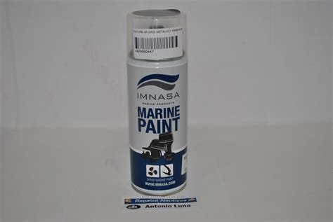 Pintura Spray Motor Marine Paint Yamaha Gris Met Lico Ml Imnasa