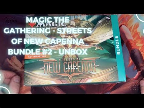 Magic The Gathering Streets Of New Capenna Bundle 2 UNBOX YouTube