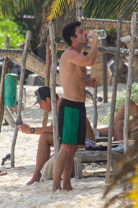 Alejandra Onieva And Sebastian Stan Bikini Candids In Tulum Mexico