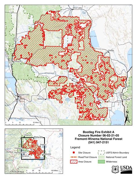 Bootleg Fire evacuation map | | heraldandnews.com