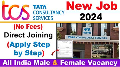 Tcs Recruitment For Freshers Tcs Job Vacancy Tcs Bharti