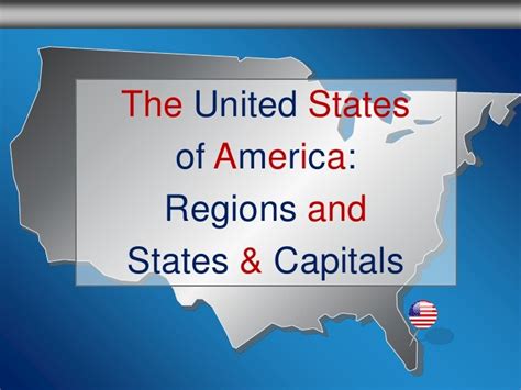 U.S. Regions, States & Capitals