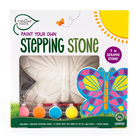 Buy Creative Roots Mosaic Butterfly Stepping Stone Kit Includes 7 Inch