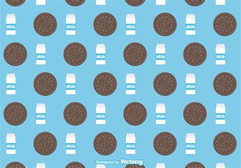 Free Oreo Cookies Vector Pattern 126768 Vector Art at Vecteezy