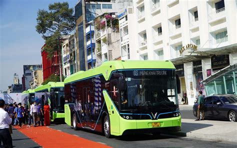 You Can Now Experience The First Electric Bus Route In Vietnams HCMC