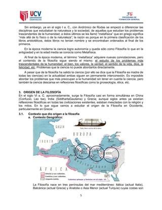 Módulo 1 comienzo de la filosofía PDF