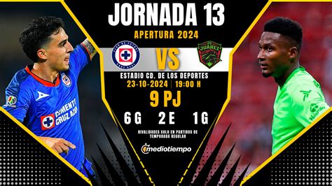 A Qué Hora Juega Cruz Azul Vs Juárez Horario Y Canal Del Partido Hoy