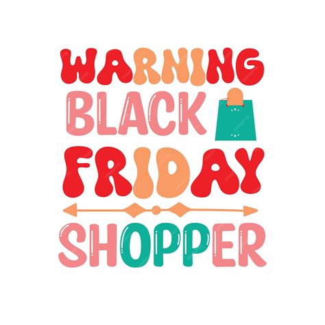 Premium Vector Black Friday Typography Vector Design