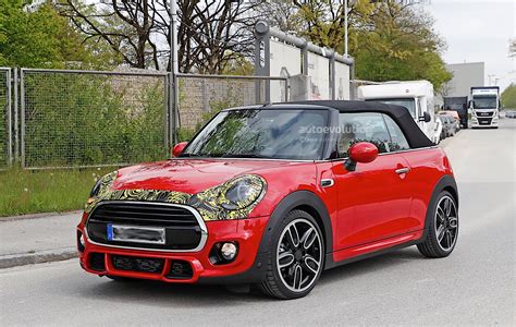 2018 Mini Cabrio And Cooper S Facelift Spied In Germany Autoevolution