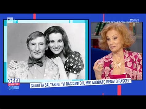 Giuditta Saltarini l amore e il figlio con Renato Rascel Oggi è un