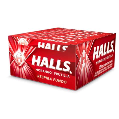 Bala Halls C Unidades Escolha O Sabor Shopee Brasil