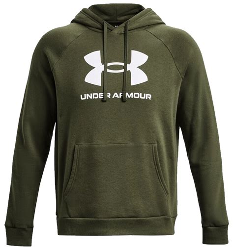 Мужская толстовка Under Armour Rival Fleece Logo HD Darkolivegreen M ...
