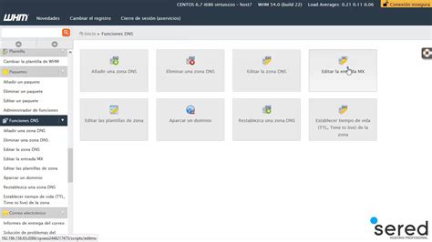 Whm Administrar Zonas Dns Youtube