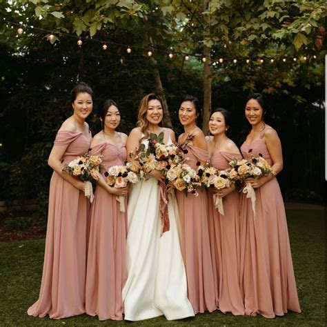 Azazie Kaitlyn In Dusty Rose Rose Bridesmaid Dresses Bridesmaid