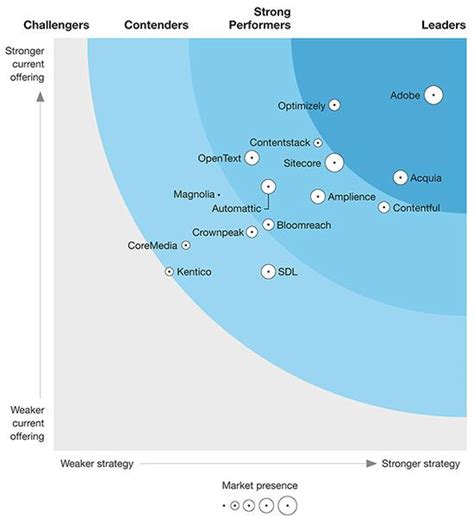 El Forrester Wave Agile Cms Muestra Pocos Cambios Frente Al