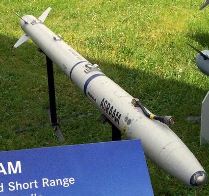 Short range guided missile AIM-132 ASRAAM | Missilery.info