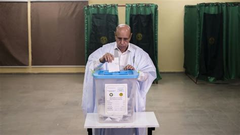 Mauritanie Ghazouani R Lu Pr Sident Au Er Tour Avec Des Voix