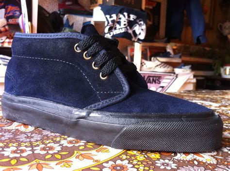 Theothersideofthepillow Vintage Vans Navy Suede Chukka Boot Style 49