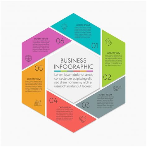 Premium Vector Presentation Business Circle Infographic Template