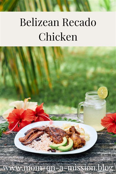Belizean Recado Chicken — Mom On A Mission