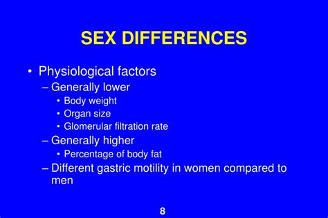 Ppt Gender Differences In Clinical Research Powerpoint Presentation