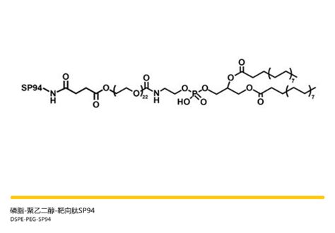 多肽介导PEG磷脂磷脂 聚乙二醇 靶向肽SP94DSPE PEG SP94 哔哩哔哩