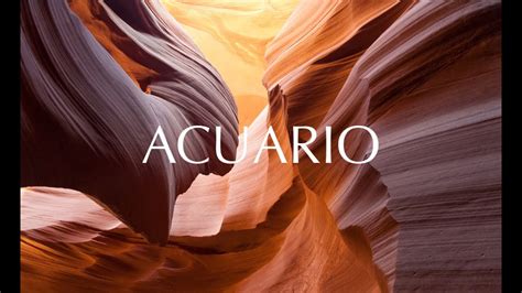 ACUARIO LECTURA SEMANAL YouTube