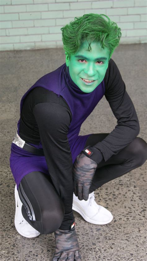 beast boy costume diy