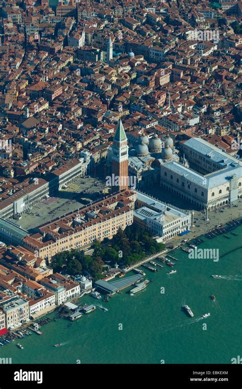 Aerial view of Piazza San Marco, Venice, Italy, Europe Stock Photo - Alamy