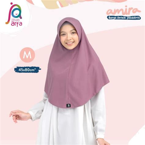 Jual Amira Size M Jilbab Afra Arfa Shopee Indonesia