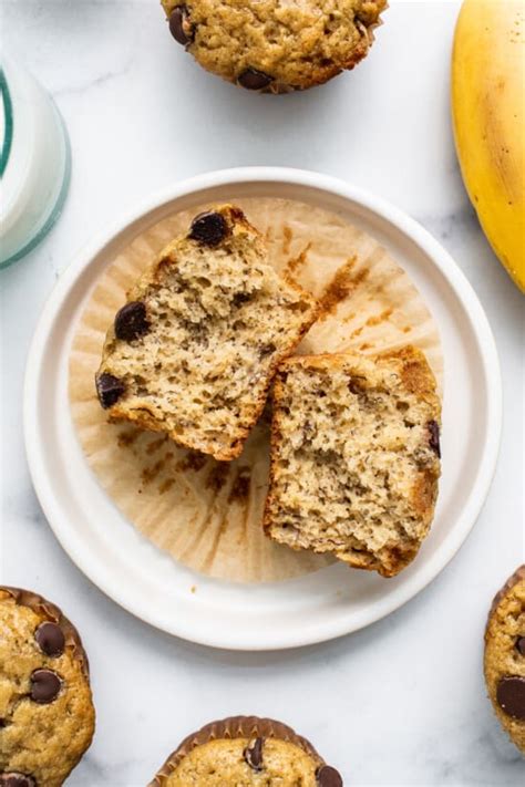 Banana Bread Muffins Fit Foodie Finds