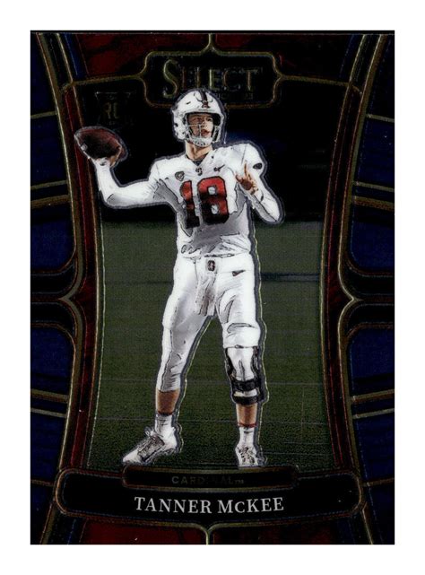 Panini Select Draft Picks Tanner Mckee Sandford Eagles Rc Ebay