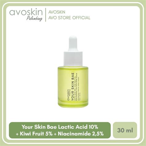 Jual Avoskin Your Skin Bae Lactic Acid Kiwi Fruit Niacinamide