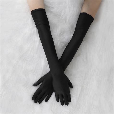 Tsv Tsv Classic Opera Wedding Gloves Elbow Length Long Dress Gloves