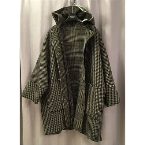 Max Mara Weekend Weite Kapuze Wende Jacke Kariert Gr Neu Kaufen