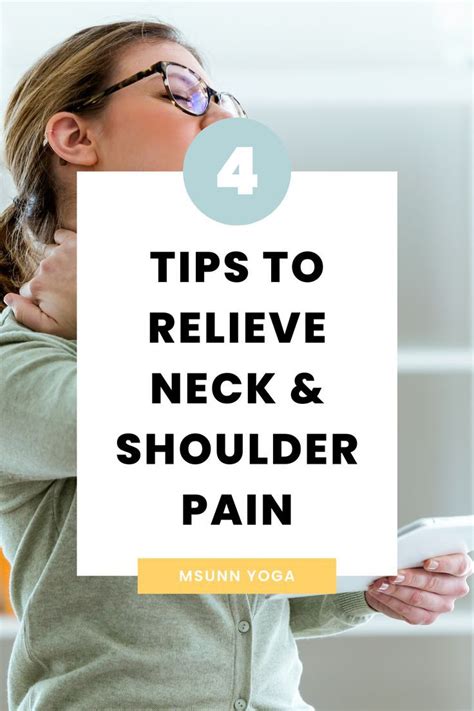 Neck and shoulder pain relief – Artofit