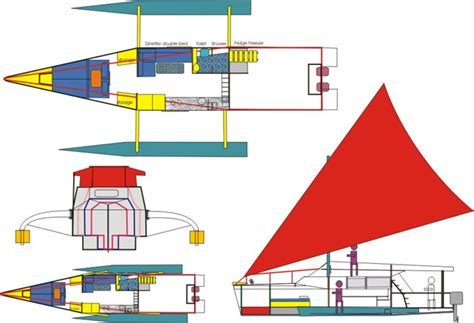 Home Built Trimaran Plans