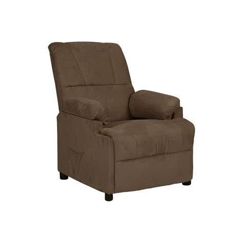 Fauteuil Inclinable Marron Similicuir Daim à Prix Carrefour