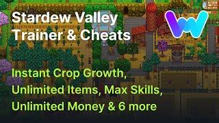 Stardew Valley Cheats and Trainers for PC - WeMod