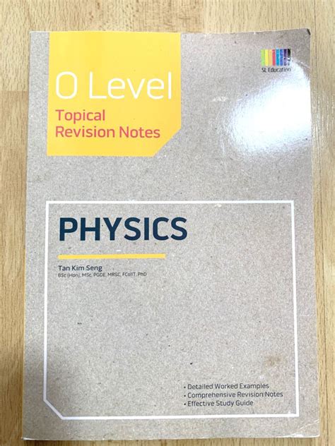 O Level Topical Revision Notes Pure Physics Hobbies Toys Books